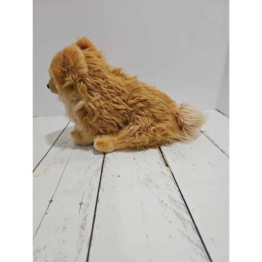 GANZ Webkinz Signature Pomeranian Dog Plush REALISTIC Long Hair Toy NO CODE 14
